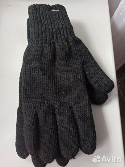 Перчатки шерстяные мужские