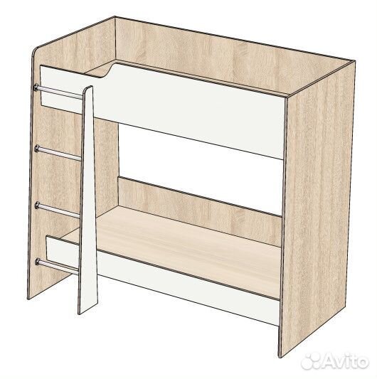 Кровать двухъярусная