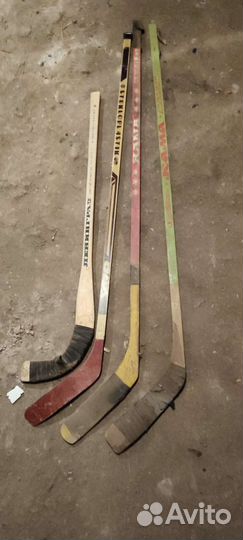 Клюшка хоккейная ретро