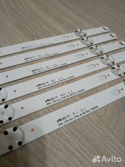 Новая подсветка LG 43LH51 43 LF51 FHD A 43LF51