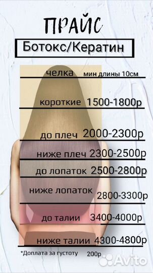 Кератиновое выпрямление, ботокс, нанопластика
