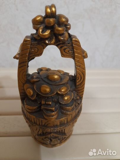 Нэцке полистоун под бронзу пакетом