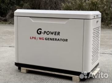 Газовый генератор 9 kW g-power с постоянным подогр