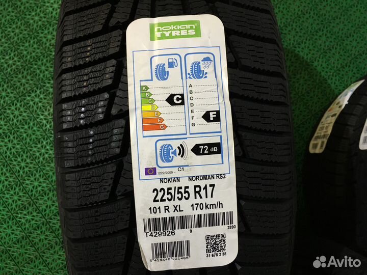 Nokian Tyres Nordman RS2 225/55 R17 101R