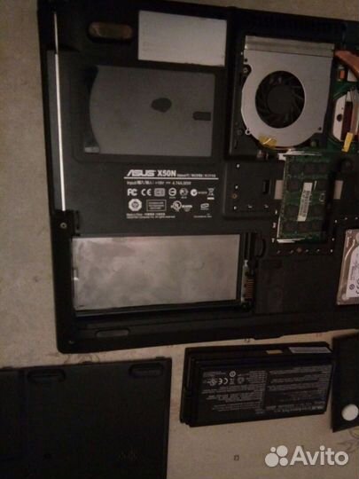 Ноутбук Asus X50N на запчасти