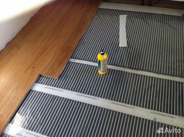 Теплый пол в барнхаус\греющая пленка\5м2