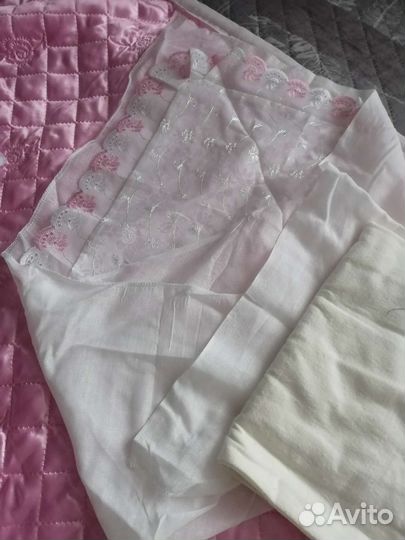 Комплект на выписку девочки