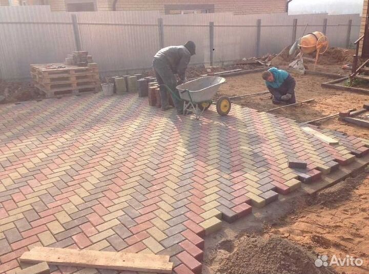 Тротуарная плитка Калифорния 300x300x30