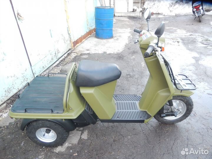 Скутер Honda Gyro Up милитари только из Японии