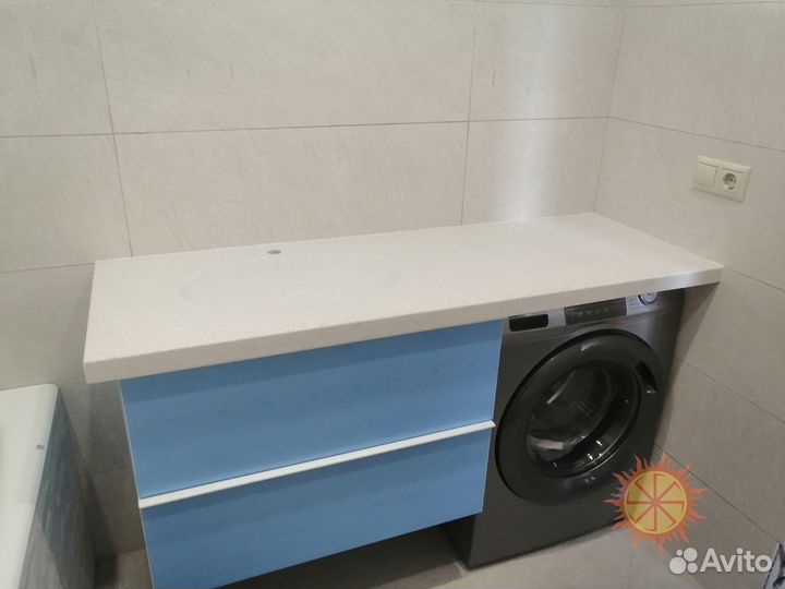 Столешница с раковиной для ванной