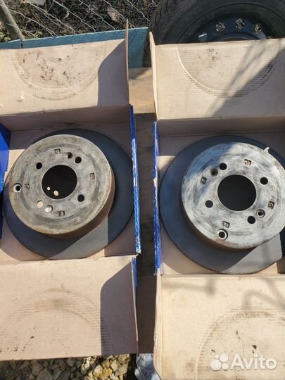 Тормозные диски задние Hyundai Getz