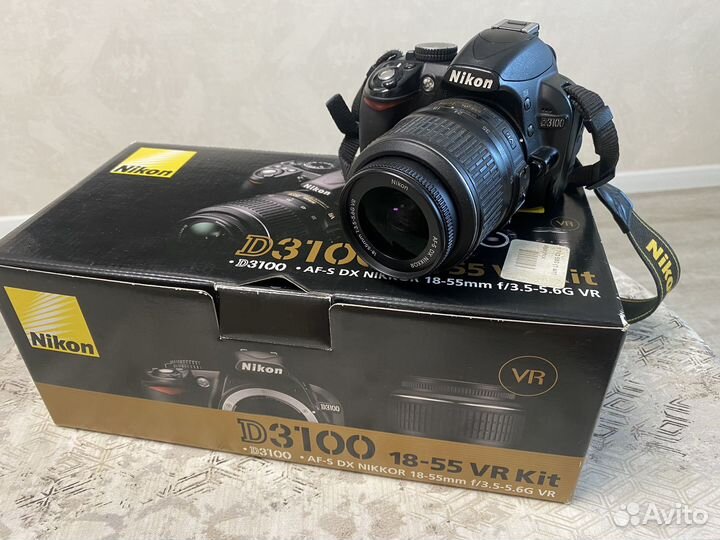 Зеркальный фотоаппарат nikon d3100
