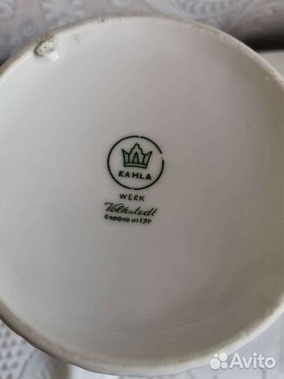 Кофейник гдр кахла