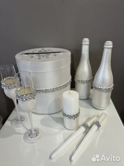 Свадебный набор ручной работы