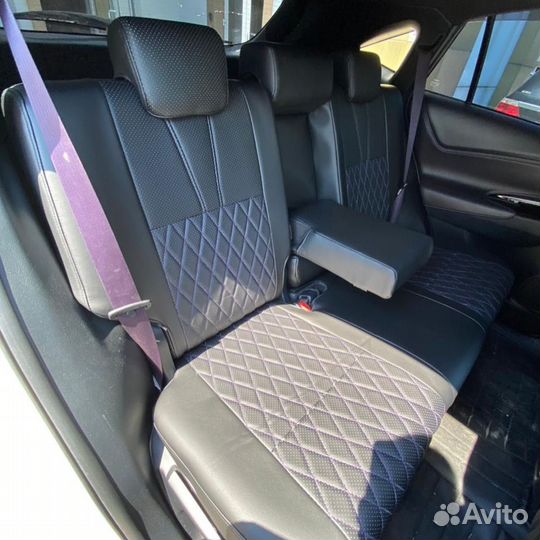 Авточехлы из экокожи toyota harrier