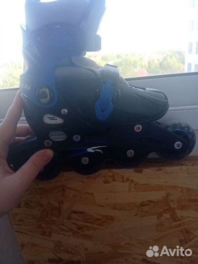 Роликовые коньки детские раздвижные