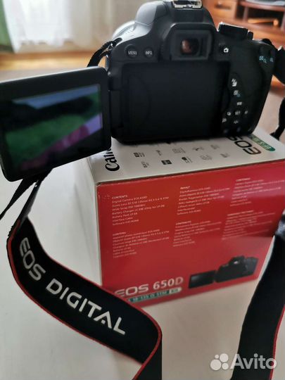 Цифровая камера Canon eos-650d kit 18-135mm