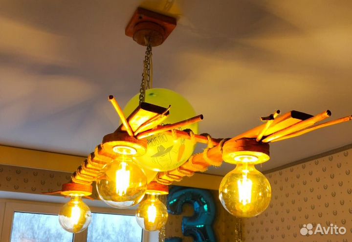 Люстра ручной работы