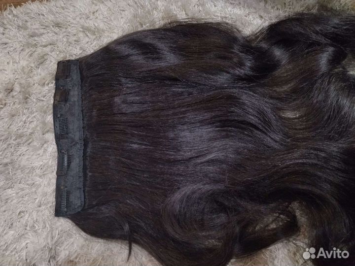 Пряди на заколках