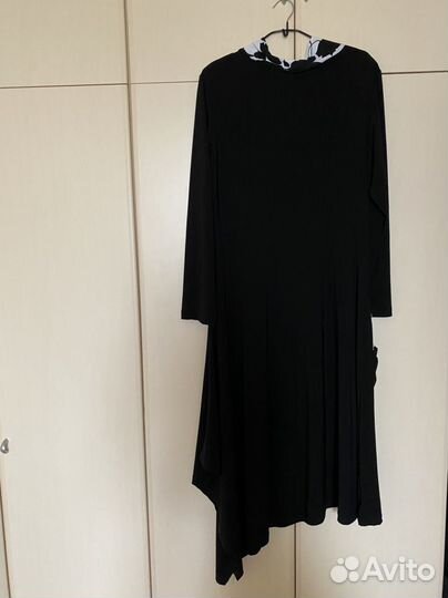 Платье трикотажное женское длинное