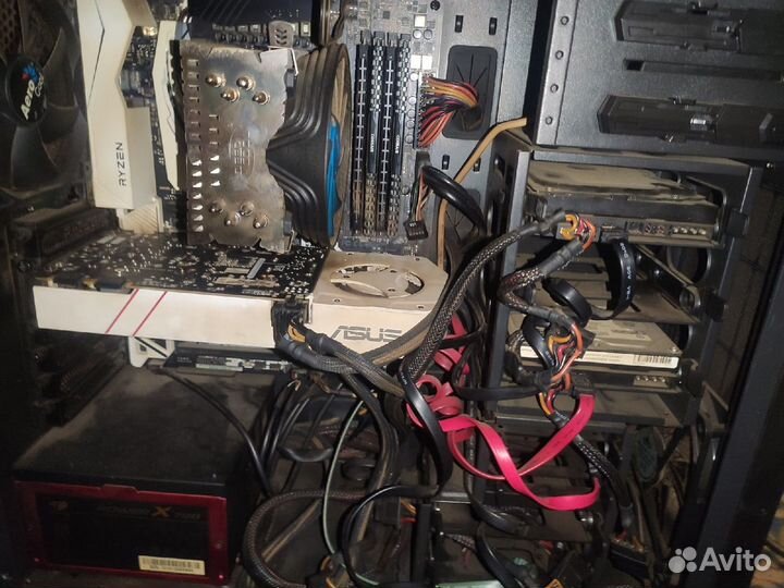 Игровой пк Ryzen 7 1700