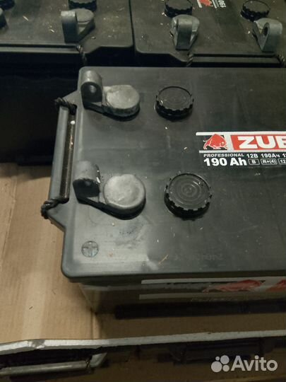 Аккумулятор zubr Professional 12V 190 Ah прямая +