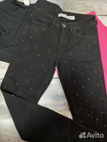 Джинсы и 2 лонга