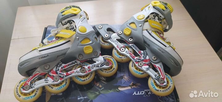 Роликовые коньки детские раздвижные