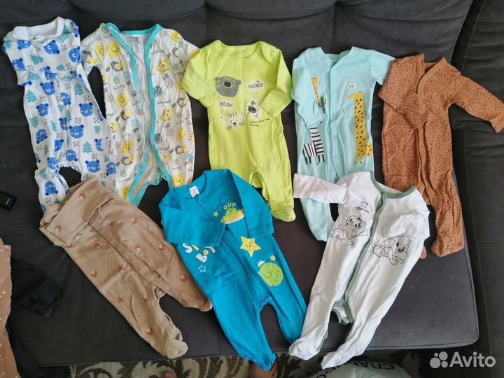 Вещи пакетом на мальчика 62