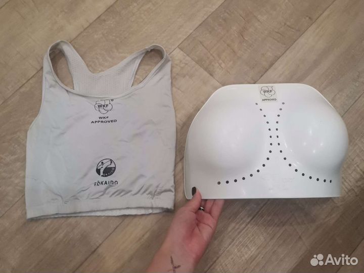 Защита груди женская каратэ