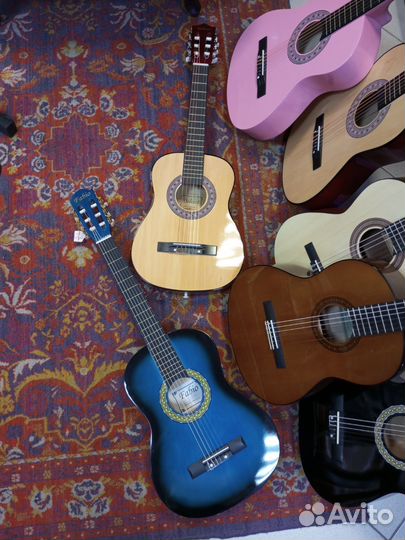 Классические гитары детские новые