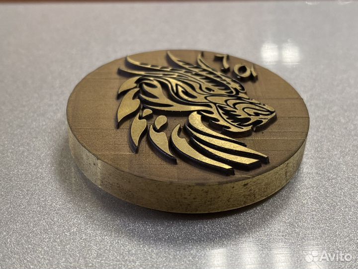 Латунные печати с гравировкой Печати вч. за 10 мин