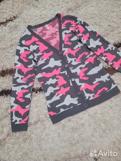 Кардиган удлинённый