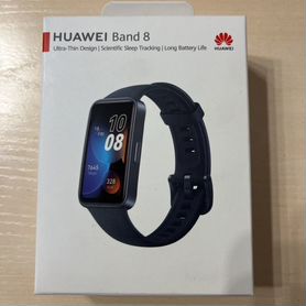 Фитнес-браслет huawei Band 8 черный ремешок