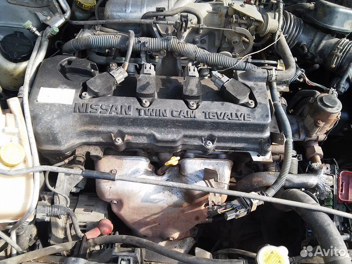 Двигатель QG18DE Nissan Bluebird Sylphy 2001 г