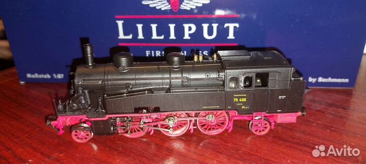 Liliput Паровоз-танк BR 75.406, HO, II, DRG