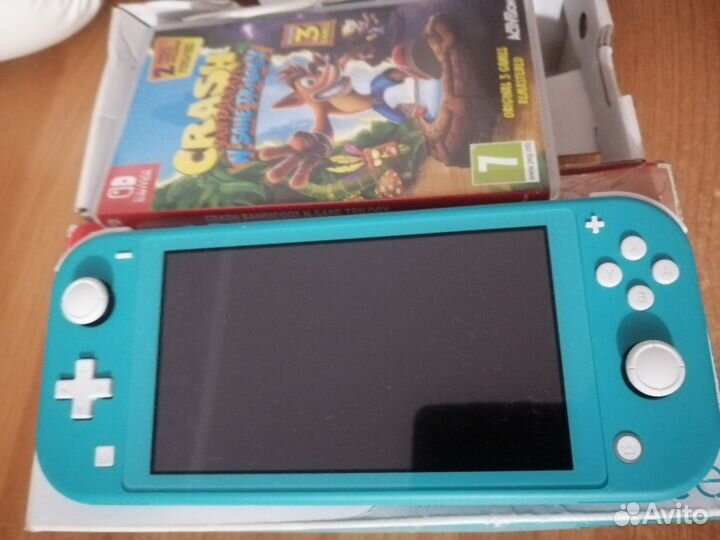 Nintendo switch lite с играми