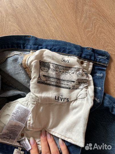 Джинсы levis 501