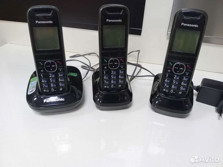 К-т 3 шт Радио Телефона Panasonic