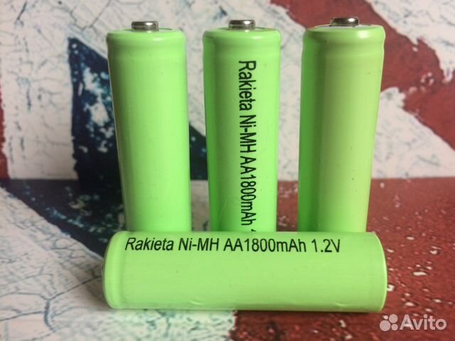 Аккумуляторы новые пальчиковые