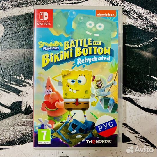 Switch SpongeBob Battle for Bikini Bottom (Sealed)