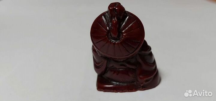 Статуэтка будды нэцкэ Хотей японская