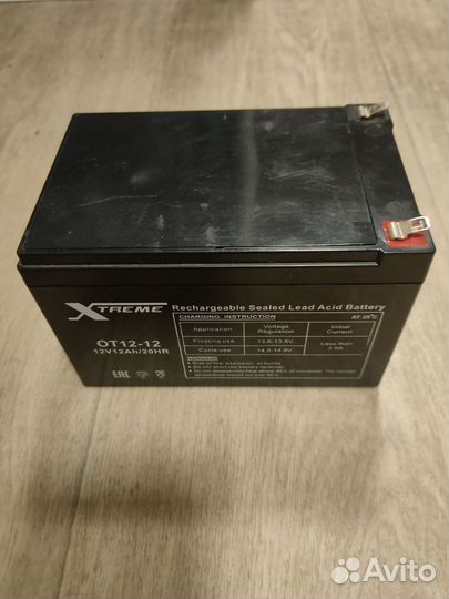 Аккумулятор для детского электромобиля