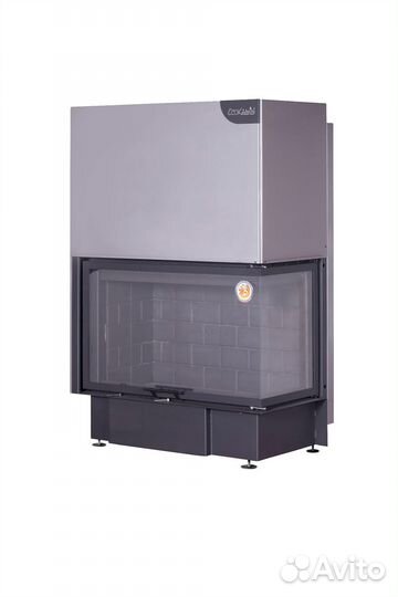 Камин Экокамин дельта 1000 RB два стекла принтинг