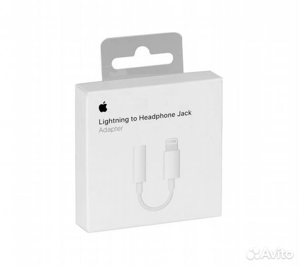 Адаптер-переходник Apple Lightning - mini jack 3.5