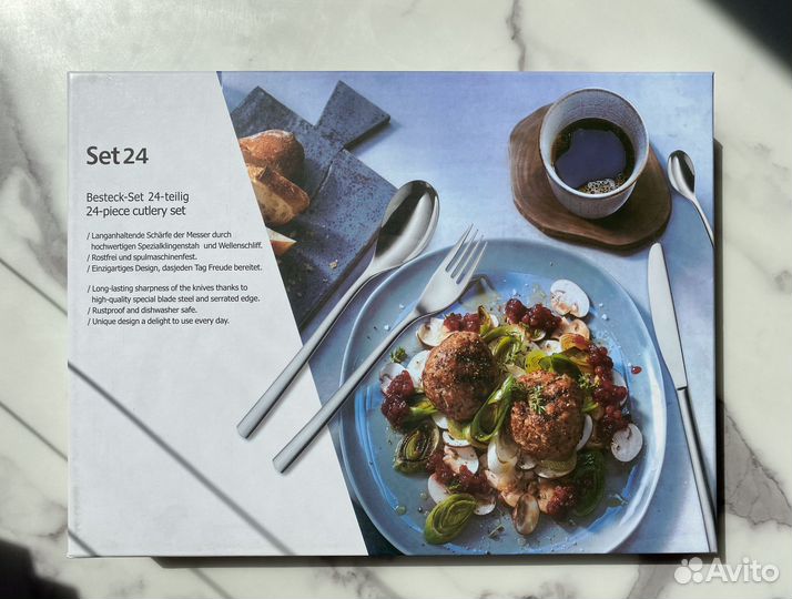 Набор Столовых Приборов 24 шт., 6 персон