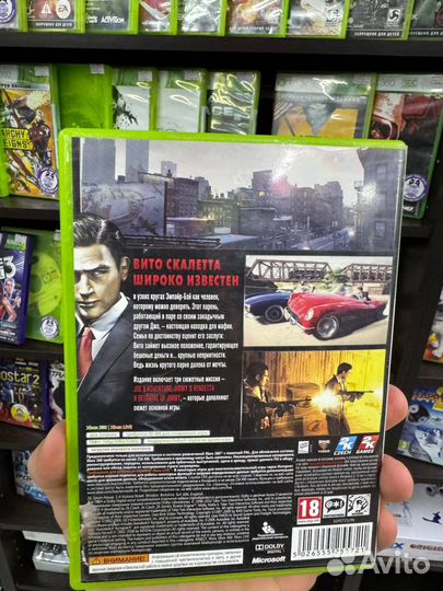 Mafia 2 xbox мафия 2 диска карта 360