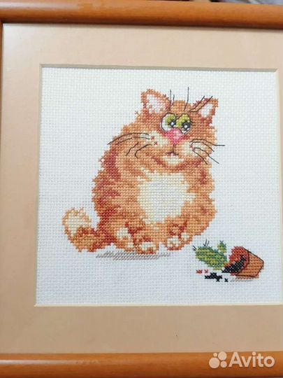 Картина вышитая крестом