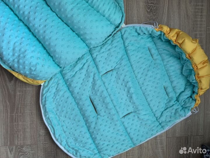 Зимний конверт в коляску