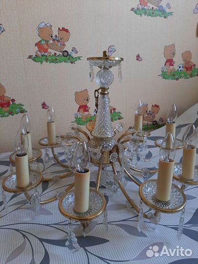Люстра хрустальная